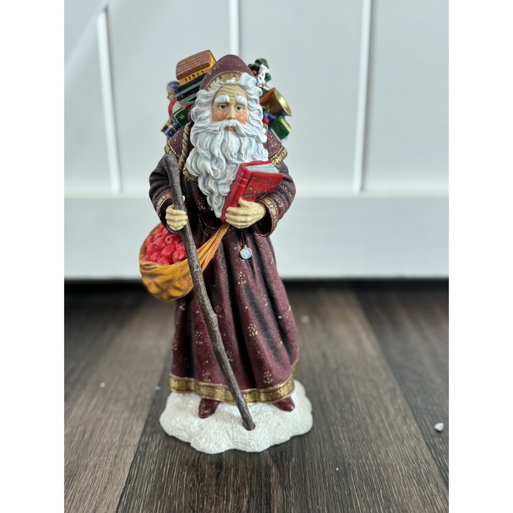 Prizm Pipka Figurine Good News Santa Memories of‎ Christmas Limited NEW 1996 NIB